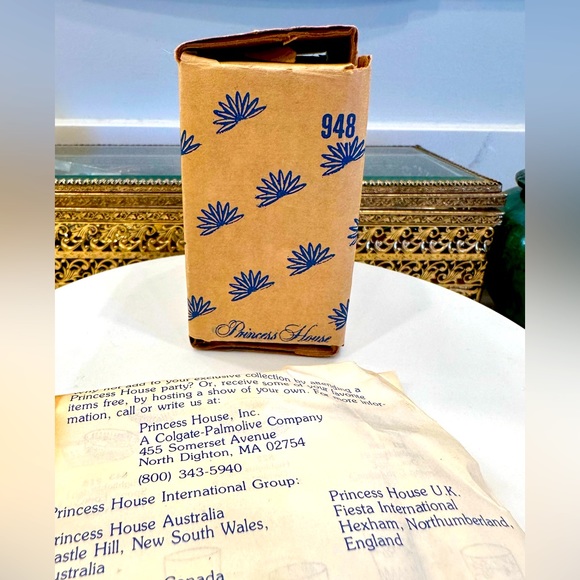 Princess House VTG 1988 Royal Highlights Cut Lead Crystal Mini Vases, 2, NIB EUC - Picture 17 of 17